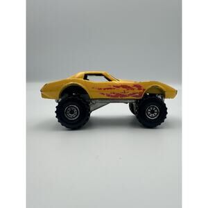 Vintage Hot Wheels 1975 Chevy Corvette Coupe Lifted 4X4 Monster Car